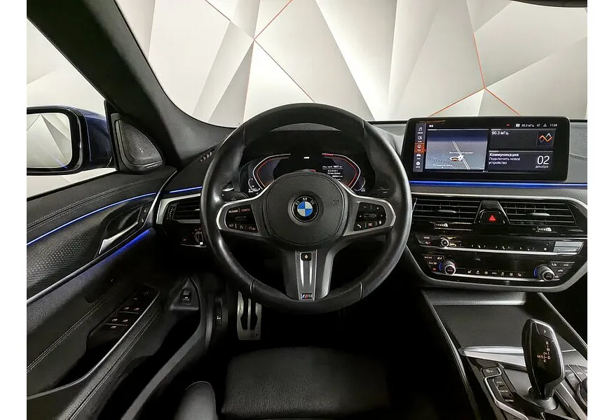 BMW 6 серия 620d xDrive Steptronic (190 л.с.) M Sport Plus Синий в АВИЛОН. Слайд №15