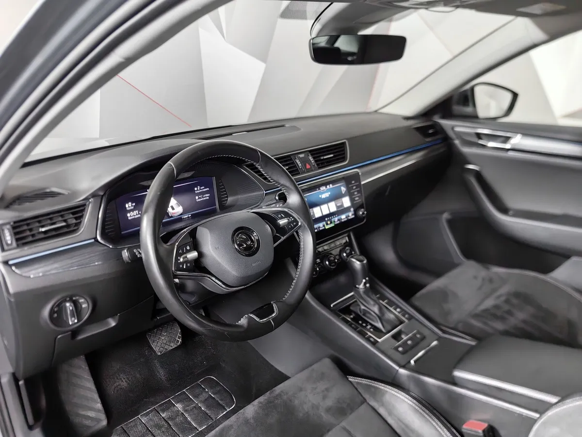 Skoda Superb 2.0 TSI DSG (190 л.с.) Серый в АВИЛОН. Слайд №18