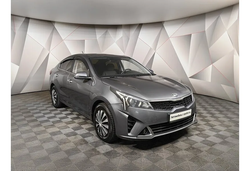 Kia Rio 1.6 AT (123 л.с.) Prestige Серый в АВИЛОН. Слайд №3