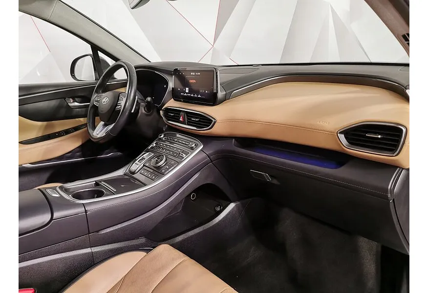 Hyundai Santa Fe 3.5 AWD 8AT (249 л.с.) High-Tech (7 мест) Серый в АВИЛОН. Слайд №13