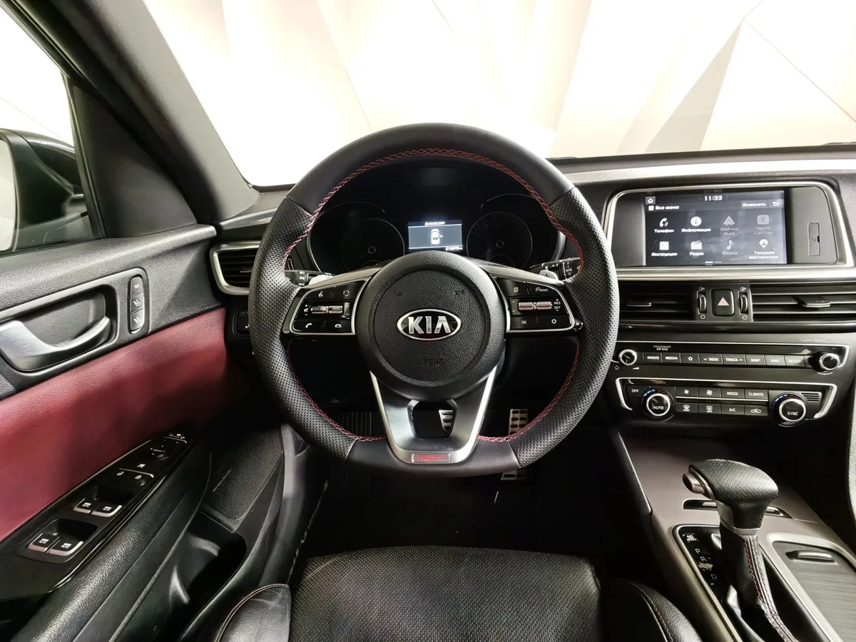 Kia Optima 2.0 T AT (245 л.с.) Черный в АВИЛОН. Слайд №20