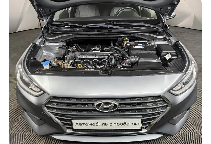 Hyundai Solaris 1.6 AT (123 л.с.) Comfort Серый в АВИЛОН. Слайд №11