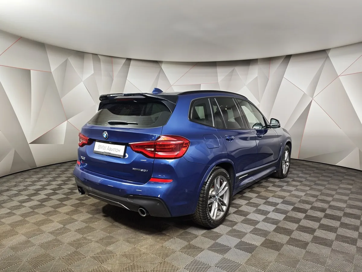 BMW X3 xDrive30i AT (249 л.с.) M Sport Белый в АВИЛОН. Слайд №2