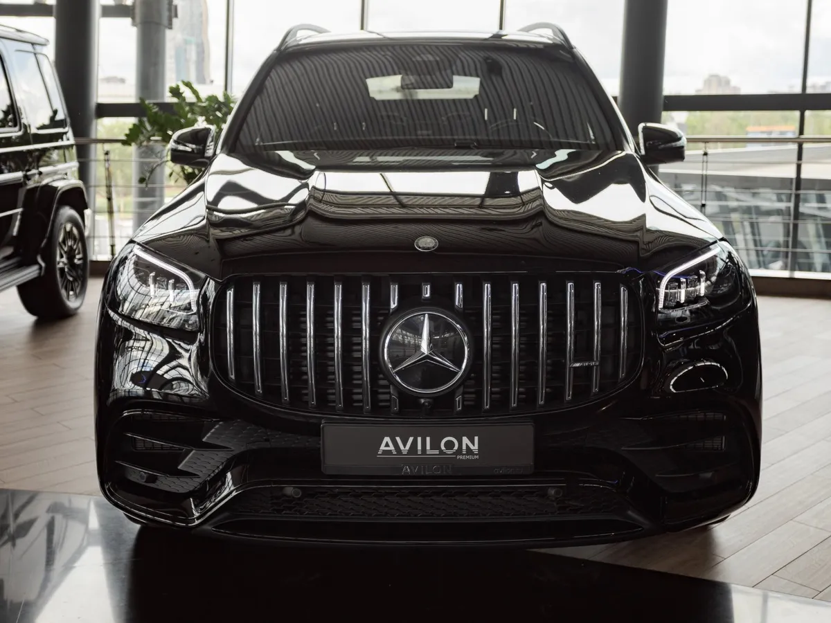 Mercedes-Benz GLS 63 4MATIC PLUS 9G-TRONIC (612 л.с.) Черный в АВИЛОН. Слайд №3