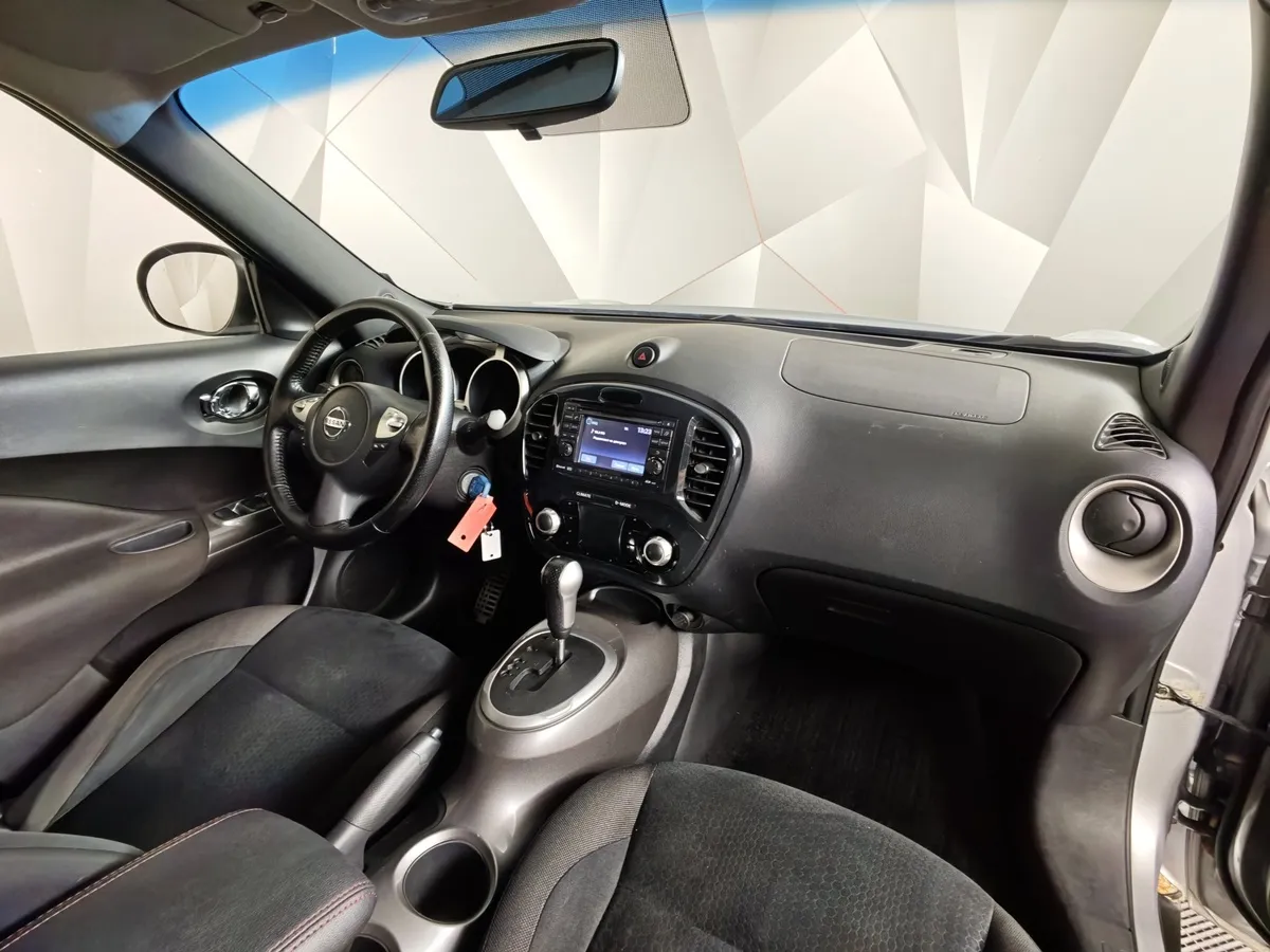 Nissan Juke 1.6 turbo CVT AWD (190 л.с.) Серебристый в АВИЛОН. Слайд №10