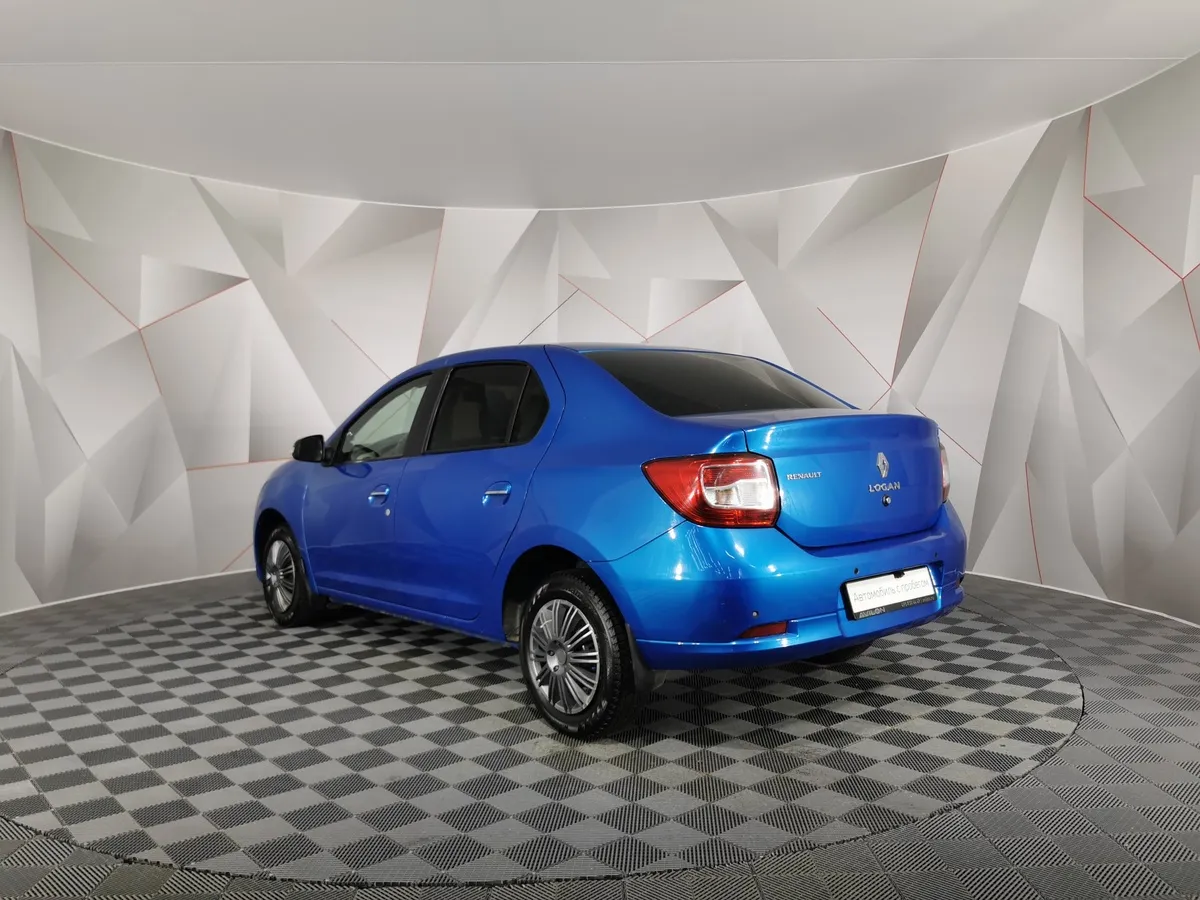 Renault Logan 1.6 AT (102 л.с.) Синий в АВИЛОН. Слайд №4