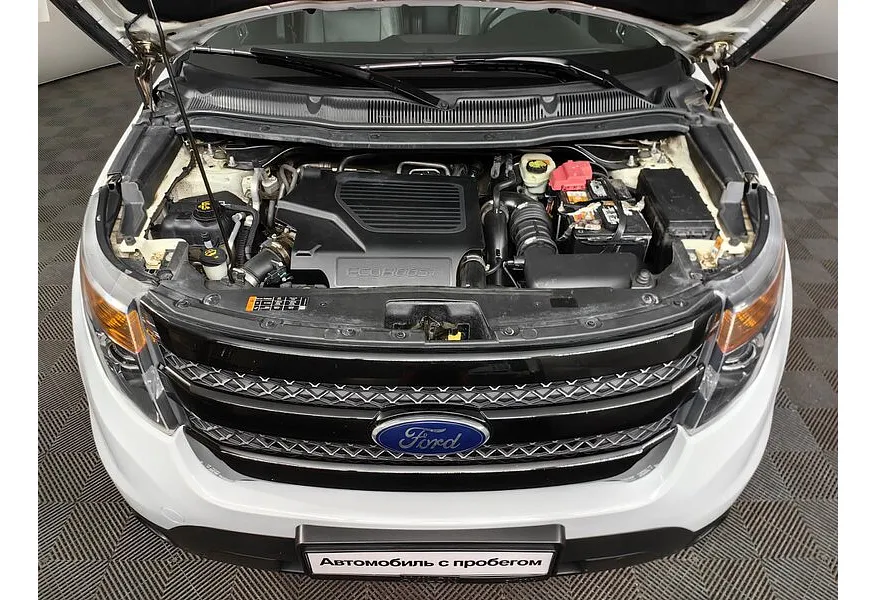 Ford Explorer 3.5 EcoBoost SelectShift 4WD (345 л.с.) Sport Белый в АВИЛОН. Слайд №11