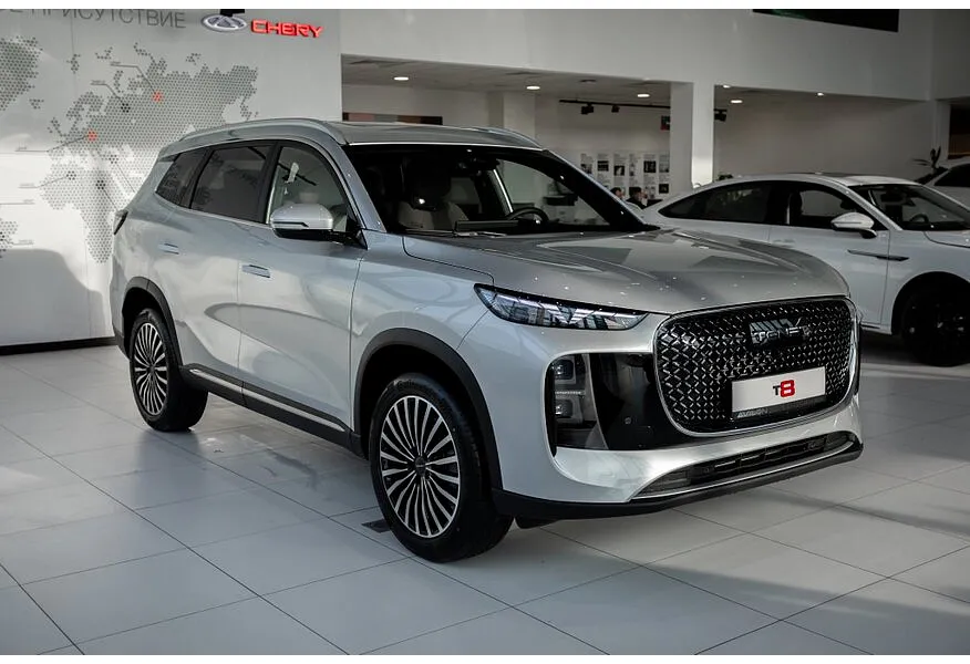 TENET T8 2.0T 7DCT 4WD (197 л.с.) Ultra Серебристый в АВИЛОН. Слайд №2