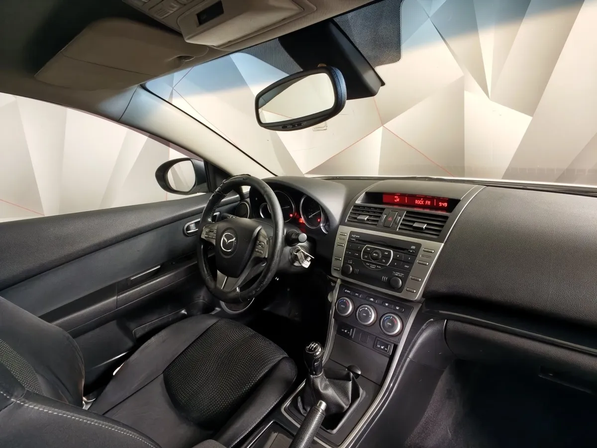 Mazda 6 1.8 MT (120 л.с.) Белый в АВИЛОН. Слайд №13