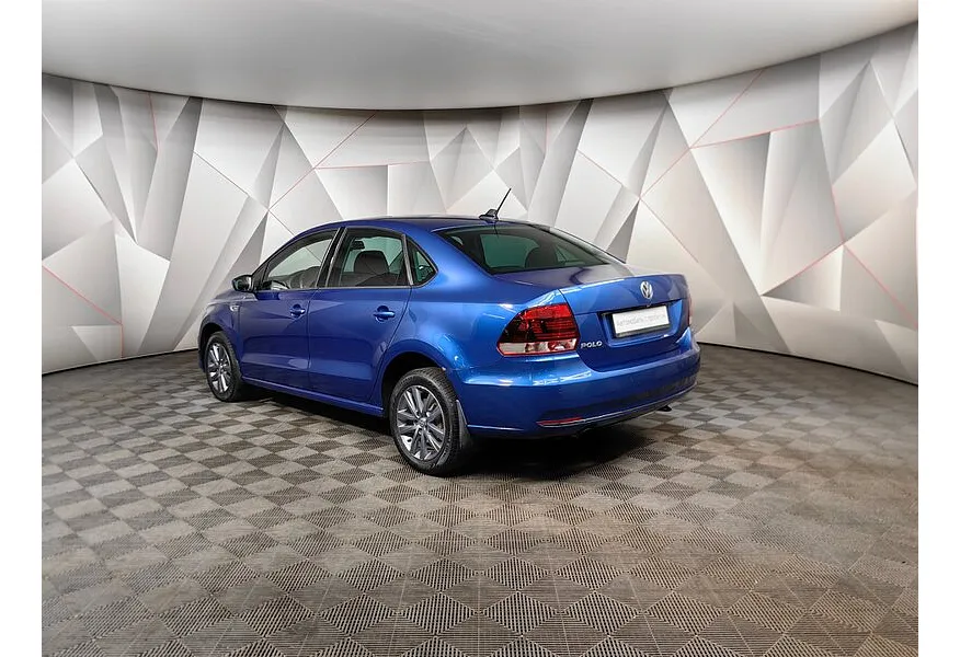 Volkswagen Polo 1.6 MPI AT (110 л.с.) Status Синий в АВИЛОН. Слайд №4
