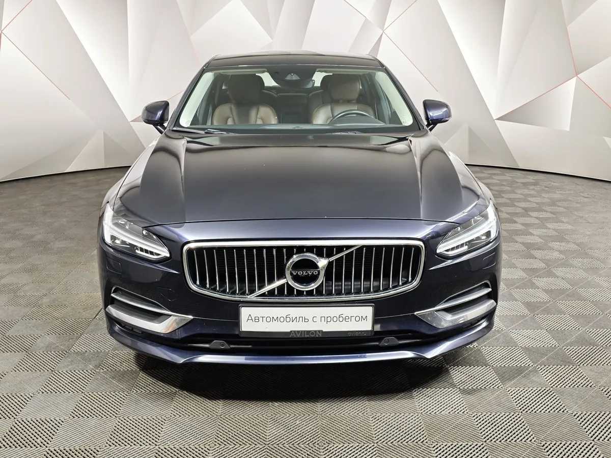 Volvo S90 2.0 T4 Drive-E AT (190 л.с.) Inscription Синий в АВИЛОН. Слайд №7