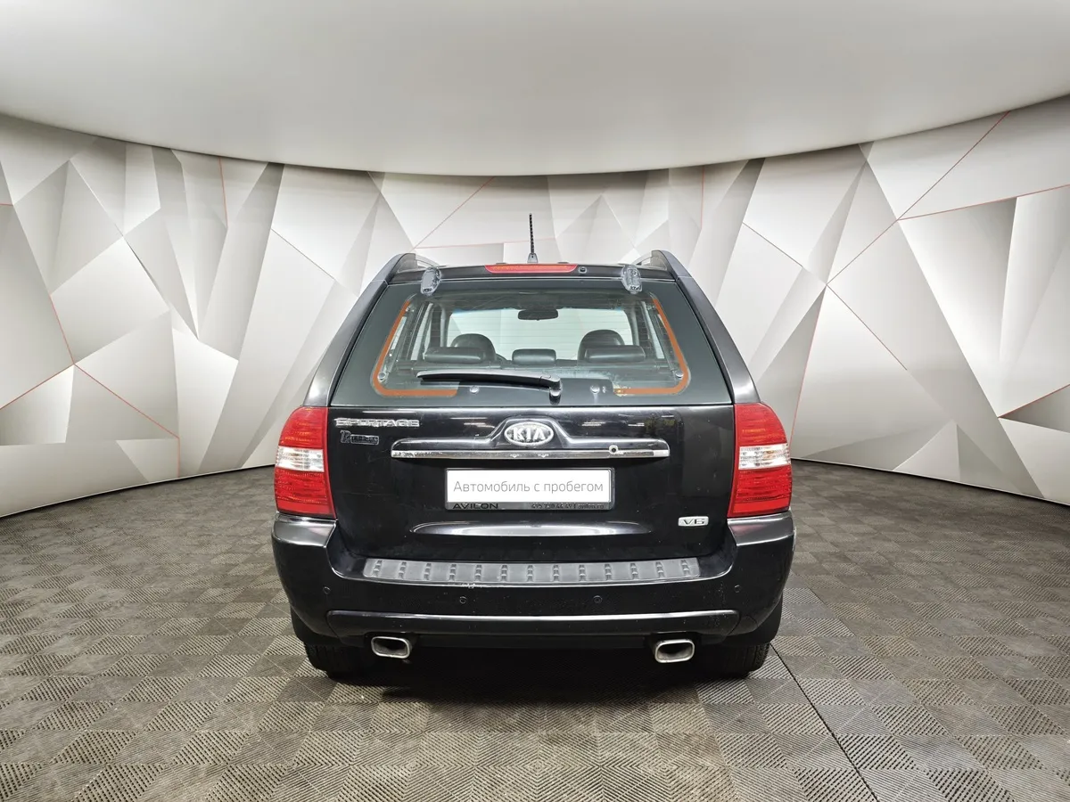 Kia Sportage 2.7 AT (175 л.с.) Черный в АВИЛОН. Слайд №8