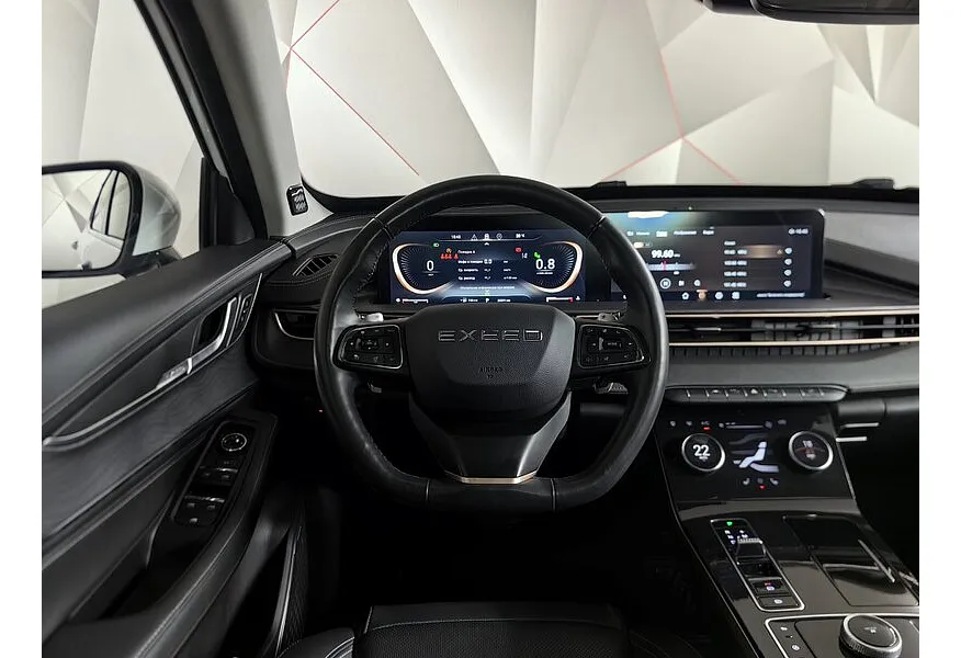 EXEED LX 1.6T DCT 4WD (150 л.с) Premium Plus Белый в АВИЛОН. Слайд №19