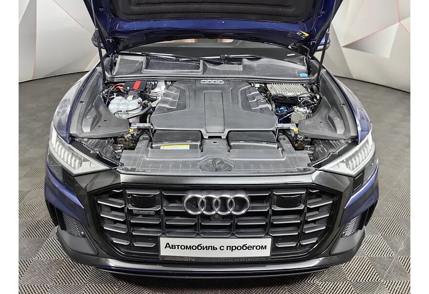 Audi Q8 45 TDI Tiptronic quattro (249 л.с.) Синий в АВИЛОН. Слайд №11