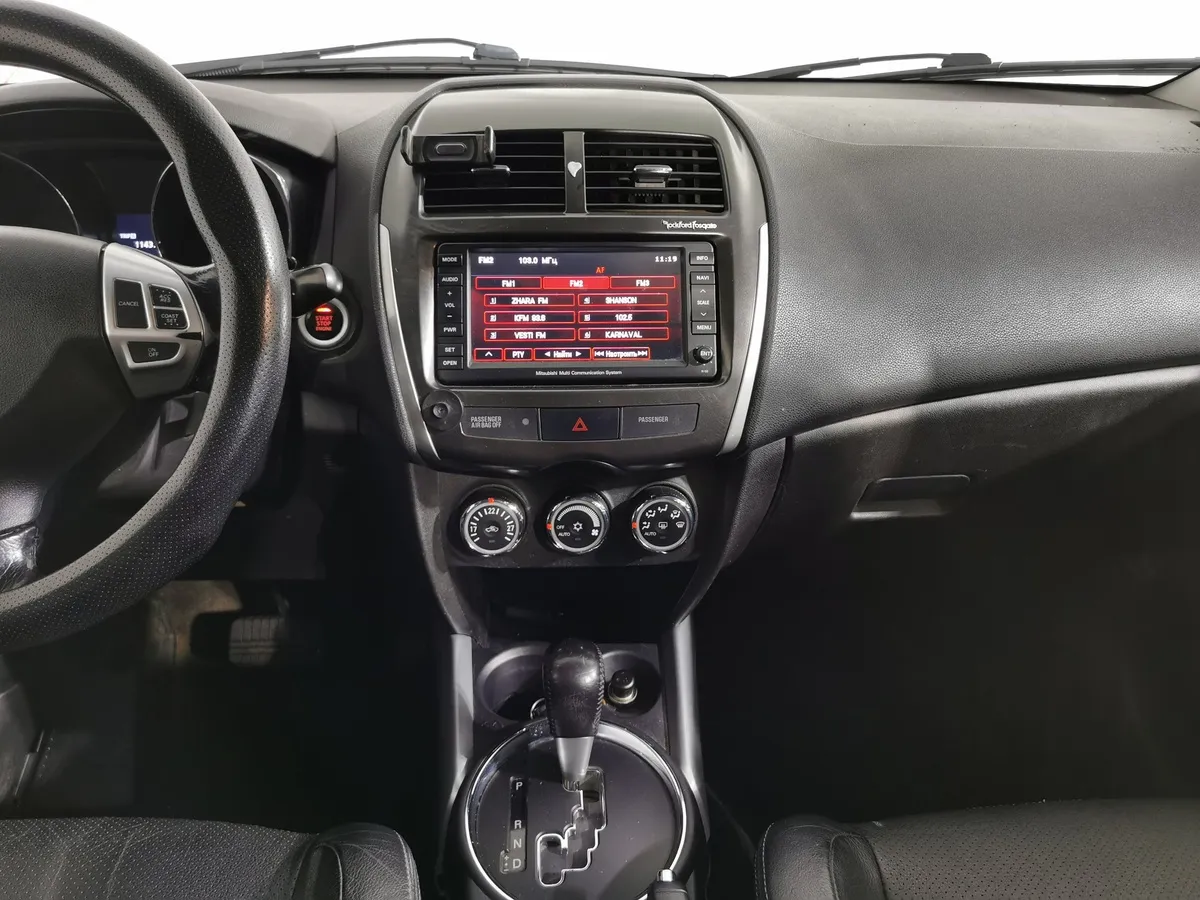 Mitsubishi ASX 2.0 CVT AWD (150 л.с.) Instyle S06 Черный в АВИЛОН. Слайд №14
