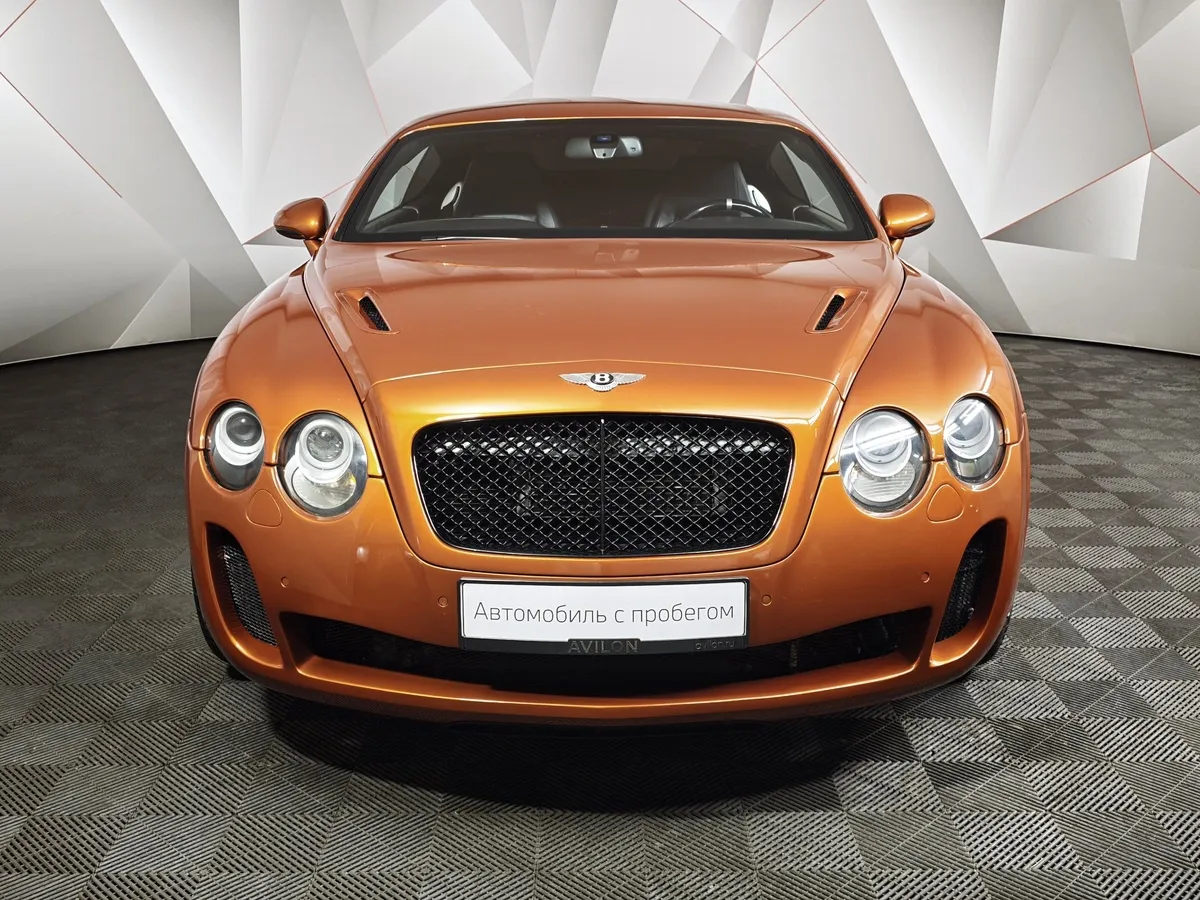 Bentley Continental GT 6.0 AT Twin Turbo (560 л.с.) Оранжевый в АВИЛОН. Слайд №7