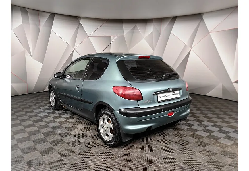 Peugeot 206 1.4 AT (75 л.с.) Зеленый в АВИЛОН. Слайд №4