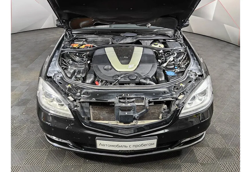 Mercedes-Benz S-Класс S 600 AT длинная база (517 л.с.) Черный в АВИЛОН. Слайд №10