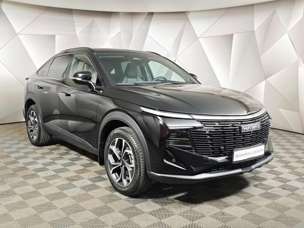 Haval F7x 2.0 DCT 4WD (192 л.с.) Tech Plus Черный в АВИЛОН. Слайд №3