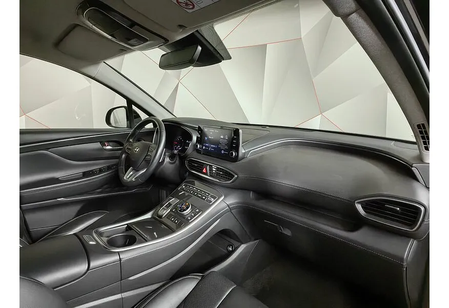 Hyundai Santa Fe 2.2 CRDi AWD 8AT (200 л.с.) Lifestyle Черный в АВИЛОН. Слайд №12