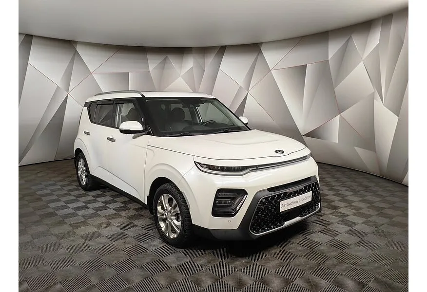 Kia Soul 2.0 MPI AT (150 л.с.) Premium Белый в АВИЛОН. Слайд №3