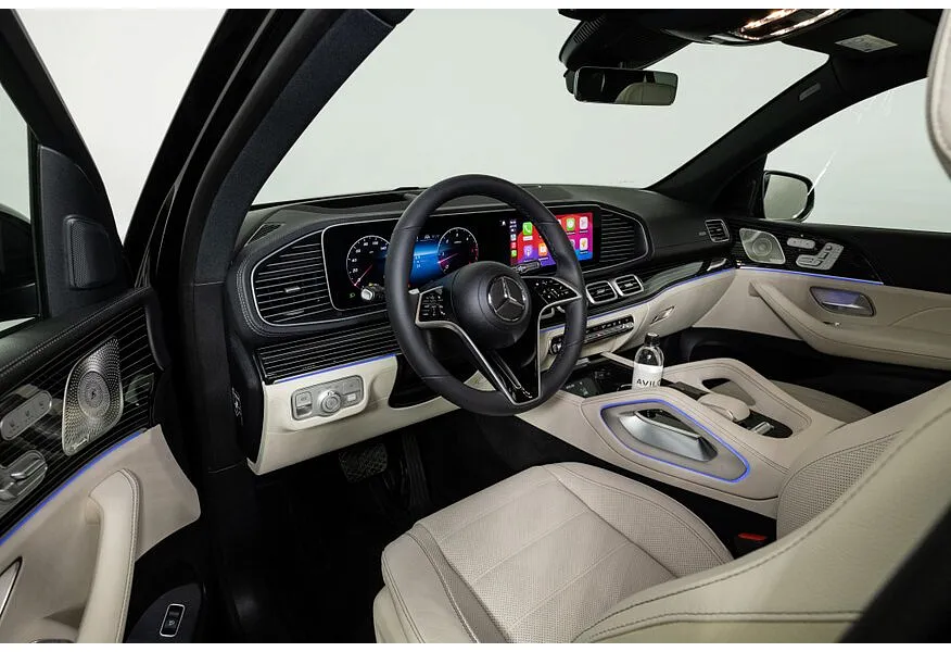 Mercedes-Benz GLE 450d 4MATIC 9G-TRONIC (367 л.с.) Черный в АВИЛОН. Слайд №6