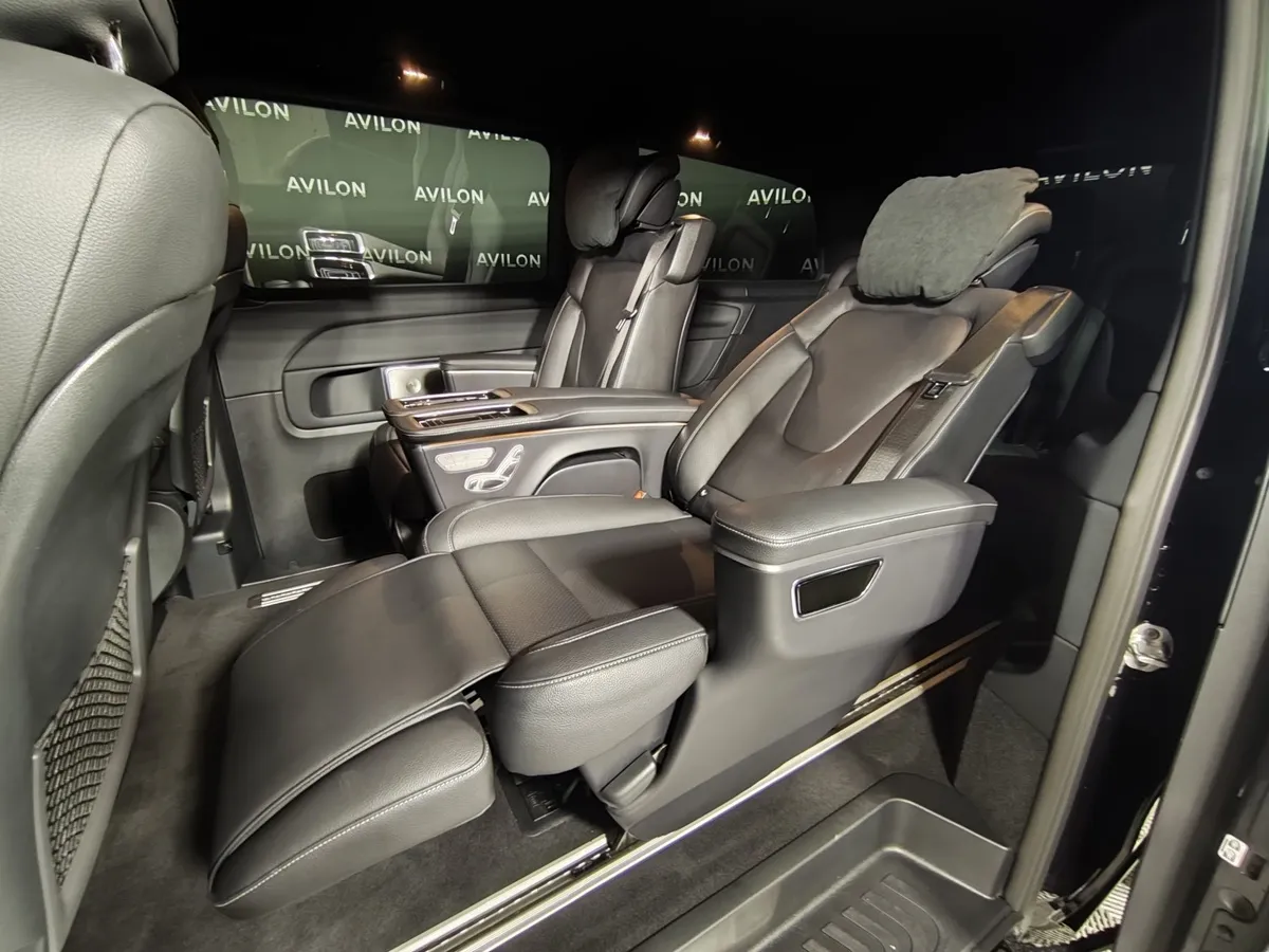 Mercedes-Benz V-Класс V 300 d L3 4MATIC 9G-TRONIC (237 л.с.) Черный в АВИЛОН. Слайд №12