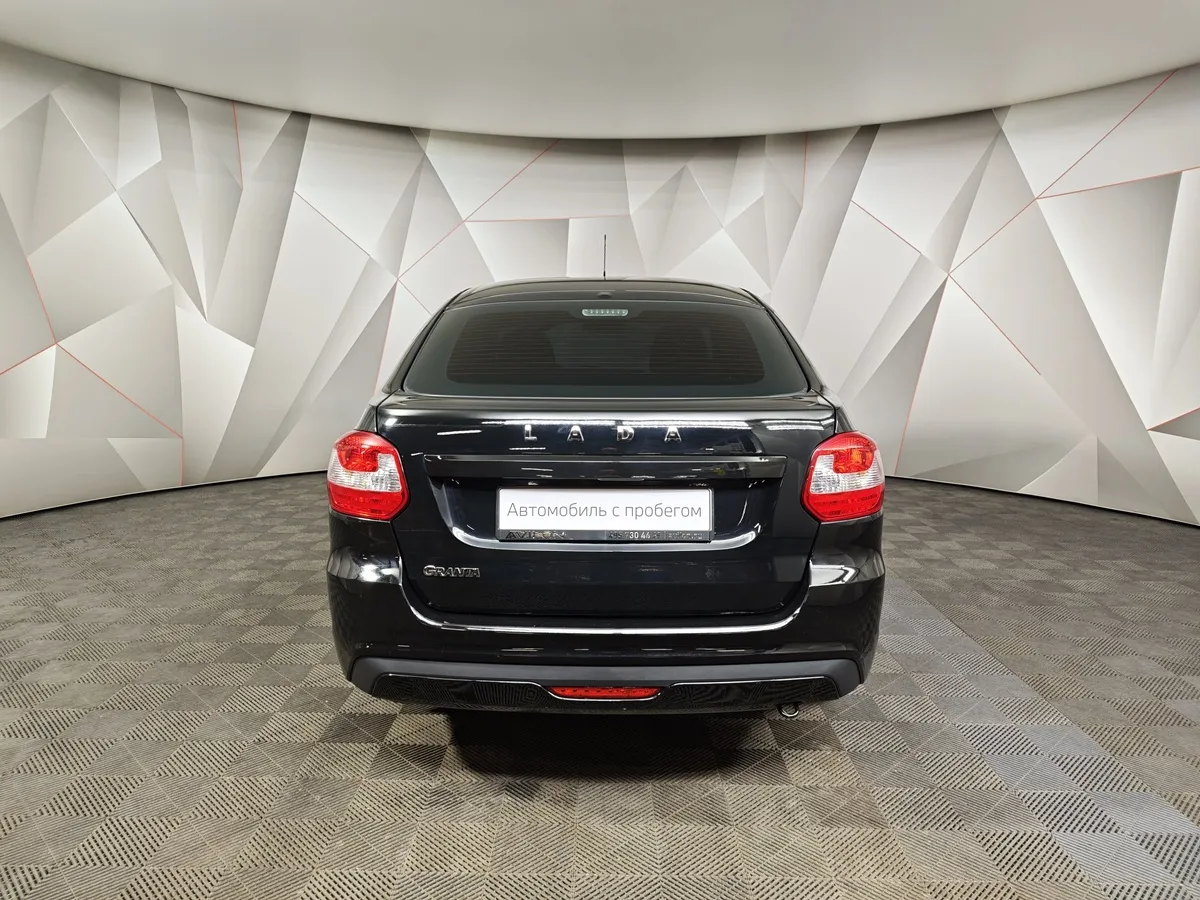 ВАЗ (Lada) Granta 1.6 MT 16кл (106 л.с.) Черный в АВИЛОН. Слайд №8