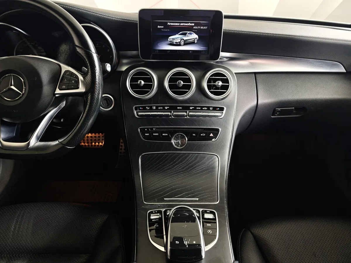 Mercedes-Benz C-Класс C 180 9G-Tronic (150 л.с.) Белый в АВИЛОН. Слайд №15