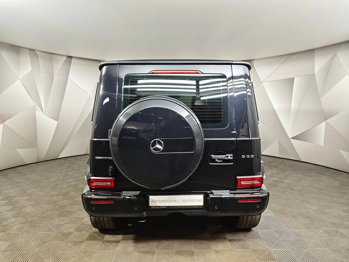Mercedes-Benz G-Класс G 63 AMG Speedshift 4Matic (585 л.с.) Черный в АВИЛОН. Слайд №8