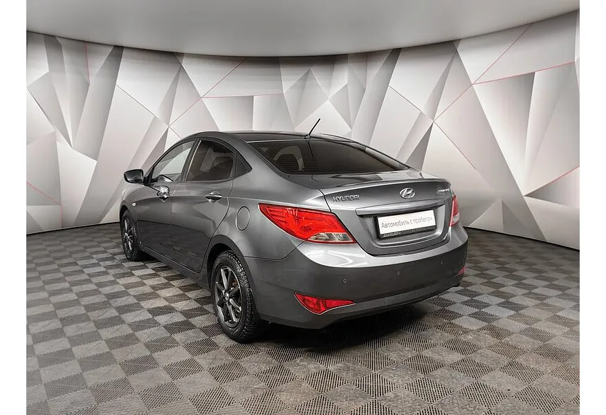 Hyundai Solaris 1.4 AT (107 л.с.) Comfort Серый в АВИЛОН. Слайд №4