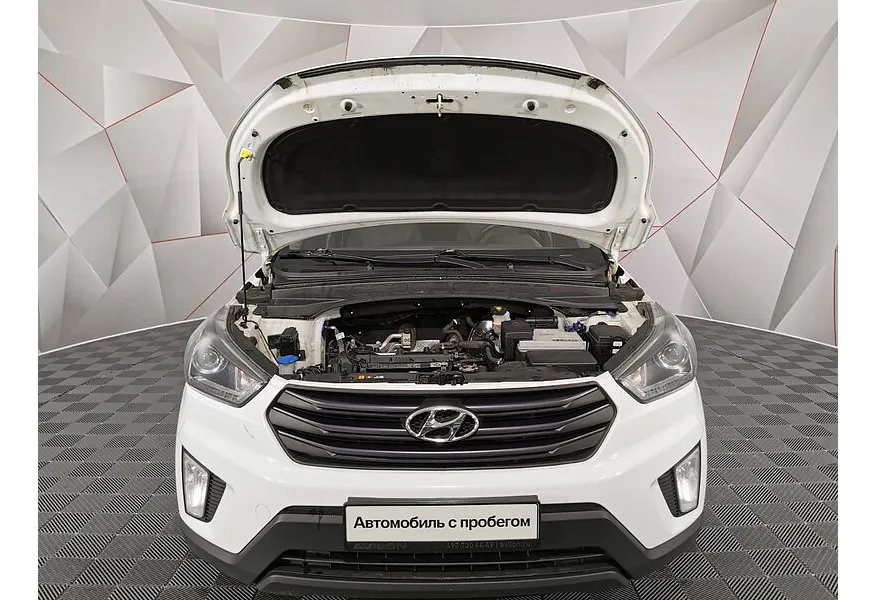 Hyundai Creta 1.6 AT AWD (121 л.с.) Travel + Advanced Белый в АВИЛОН. Слайд №11
