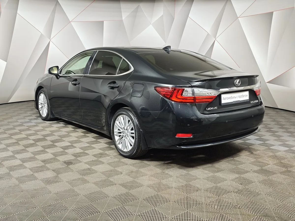 Lexus ES 200 AT (150 л.с.) Черный в АВИЛОН. Слайд №4