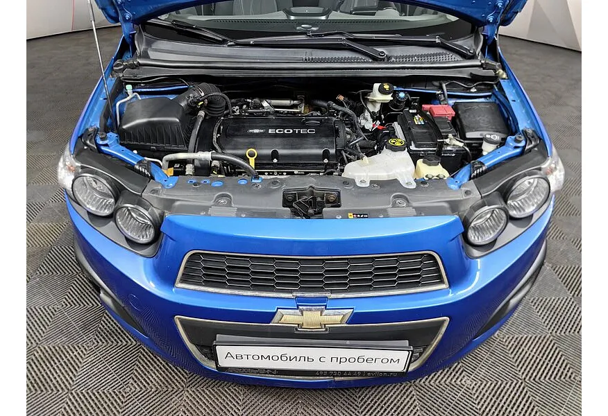 Chevrolet Aveo 1.6 AT (115 л.с.) Синий в АВИЛОН. Слайд №11