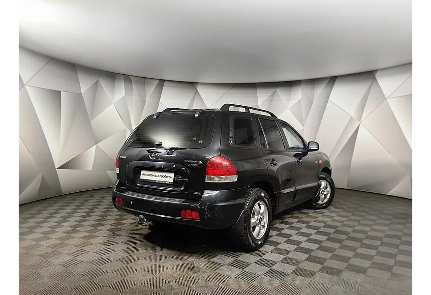 Hyundai Santa Fe 2.0 CRDi AT 4WD (112 л.с.) Черный в АВИЛОН. Слайд №2