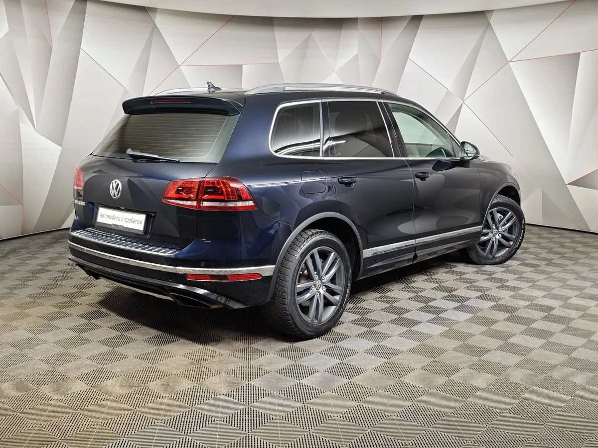 Volkswagen Touareg 3.6 FSI Tiptronic 4Motion (249 л.с.) V6 FSI Синий в АВИЛОН. Слайд №2
