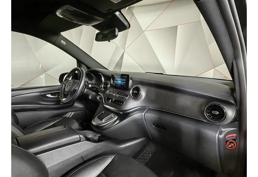 Mercedes-Benz V-Класс V 250 d 9G-Tronic L2 4MATIC (190 л.с.) AMG Line Черный в АВИЛОН. Слайд №13