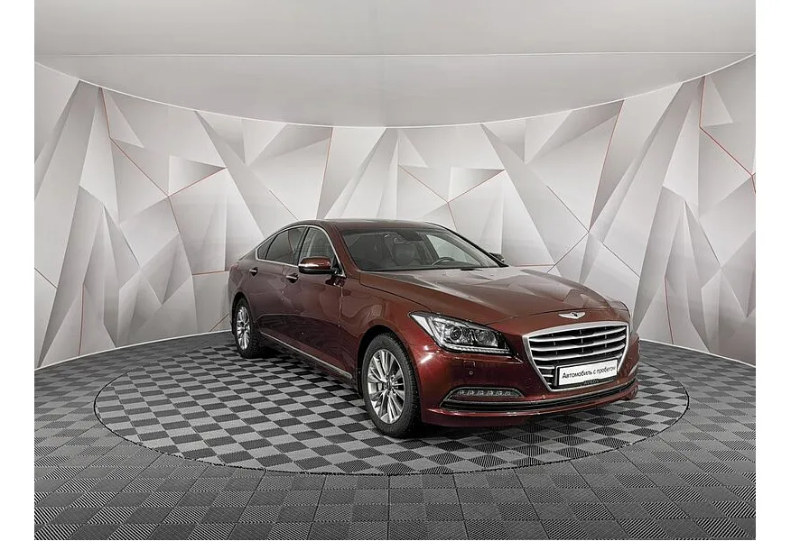 Hyundai Genesis 3.0 AT AWD (249 л.с.) Advance Красный в АВИЛОН. Слайд №3