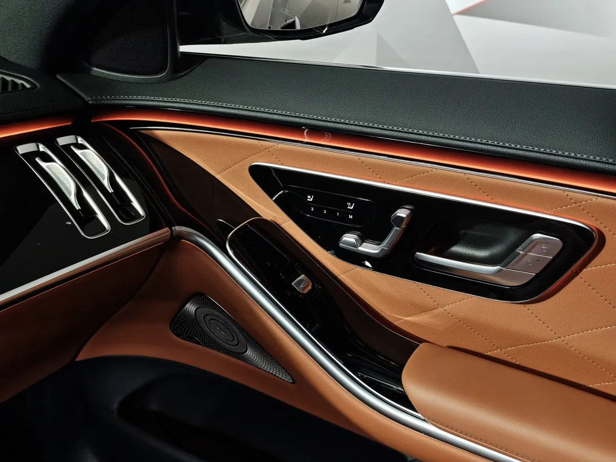Mercedes-Benz S-Класс Long 500 4MATIC (449 л.с.) Черный в АВИЛОН. Слайд №29