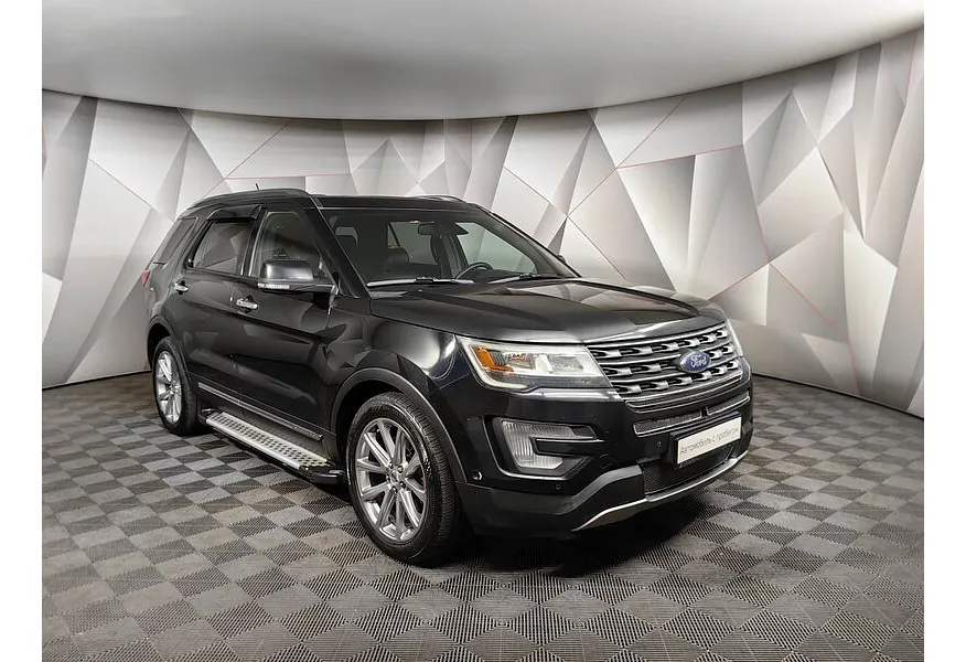 Ford Explorer 3.5 SelectShift 4WD (249 л.с.) Limited Plus Черный в АВИЛОН. Слайд №3