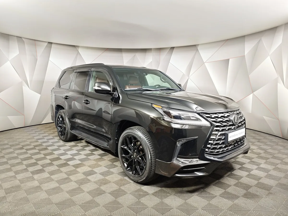 Lexus LX 570 AT (367 л.с.) Черный в АВИЛОН. Слайд №3