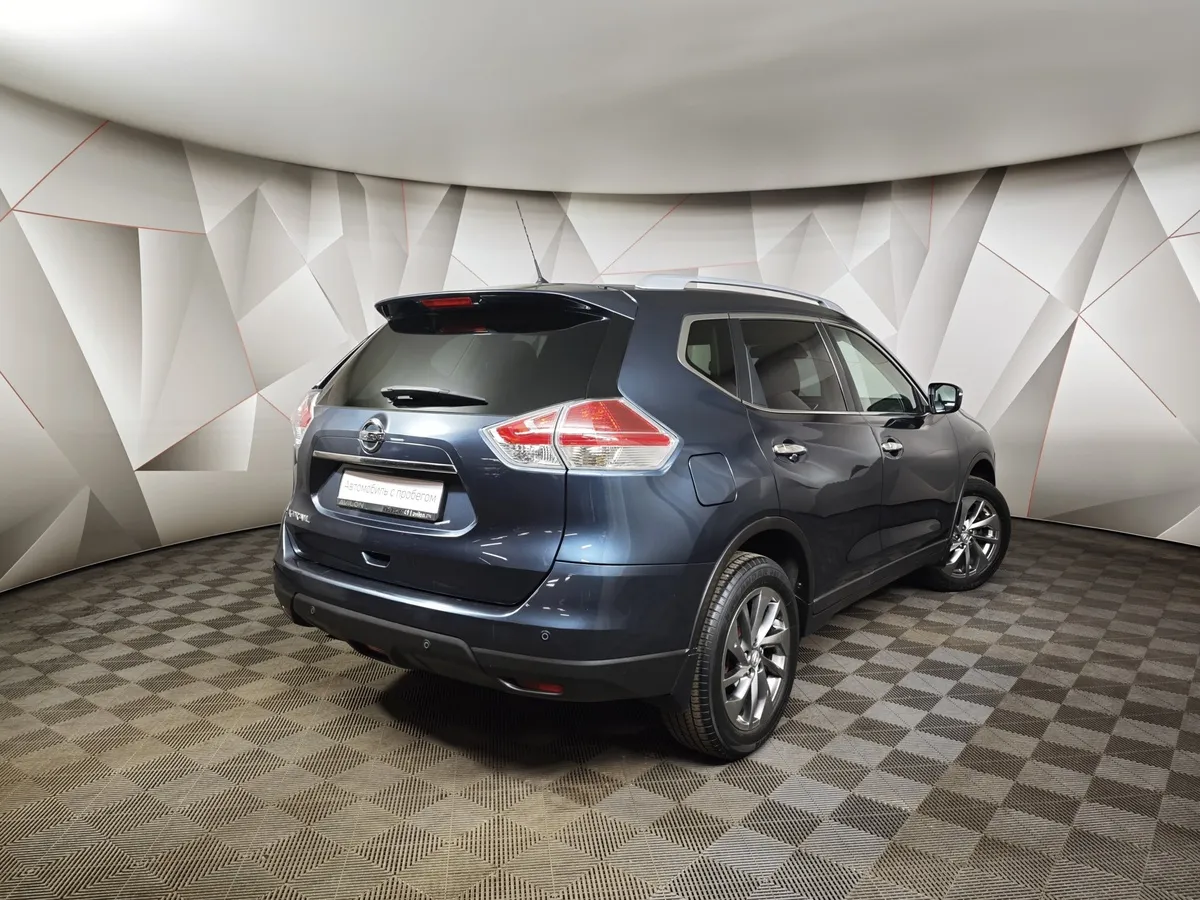 Nissan X-Trail 2.0 CVT AWD (144 л.с.) Синий в АВИЛОН. Слайд №2