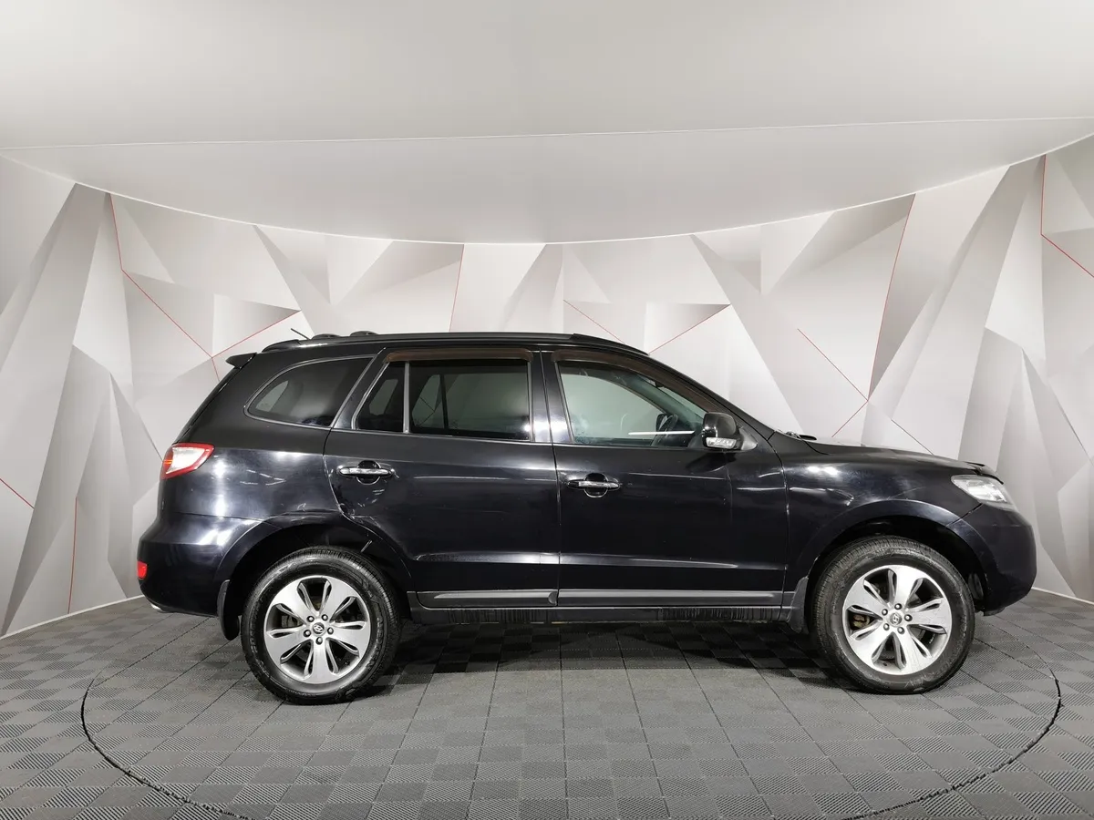 Hyundai Santa Fe 2.2 CRDi AT (153 л.с.) Черный в АВИЛОН. Слайд №6