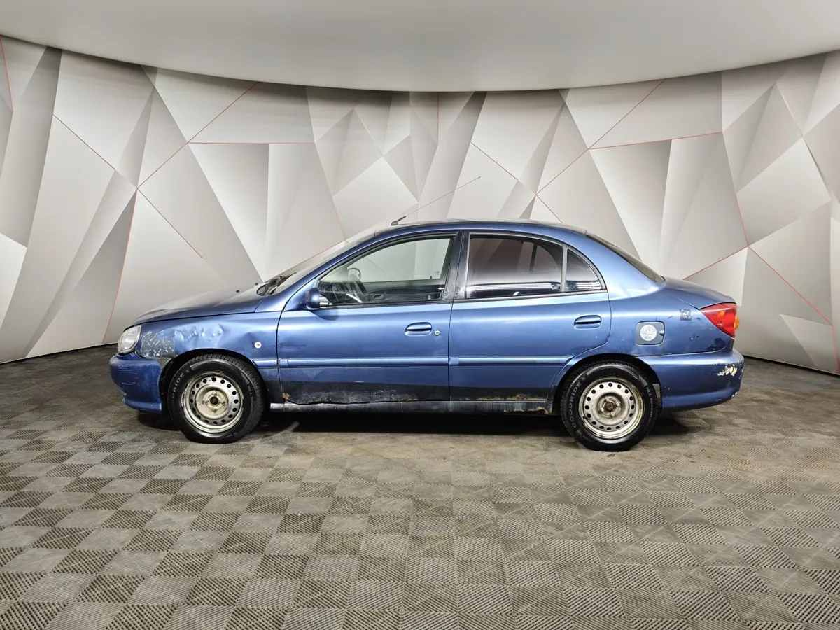 Kia Rio 1.5 AT (98 л.с.) Синий в АВИЛОН. Слайд №5