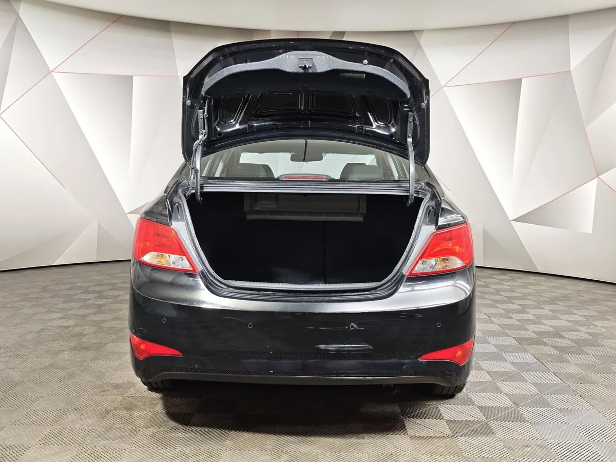 Hyundai Solaris 1.6 AT (123 л.с.) Active Plus Черный в АВИЛОН. Слайд №12
