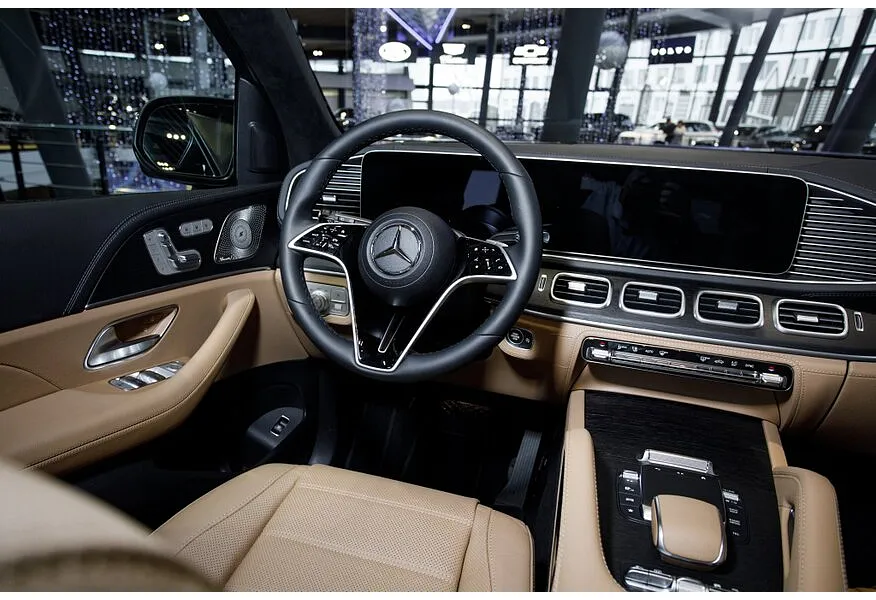 Mercedes-Benz GLE 450d 4MATIC 9G-TRONIC (367 л.с.) Зеленый в АВИЛОН. Слайд №12