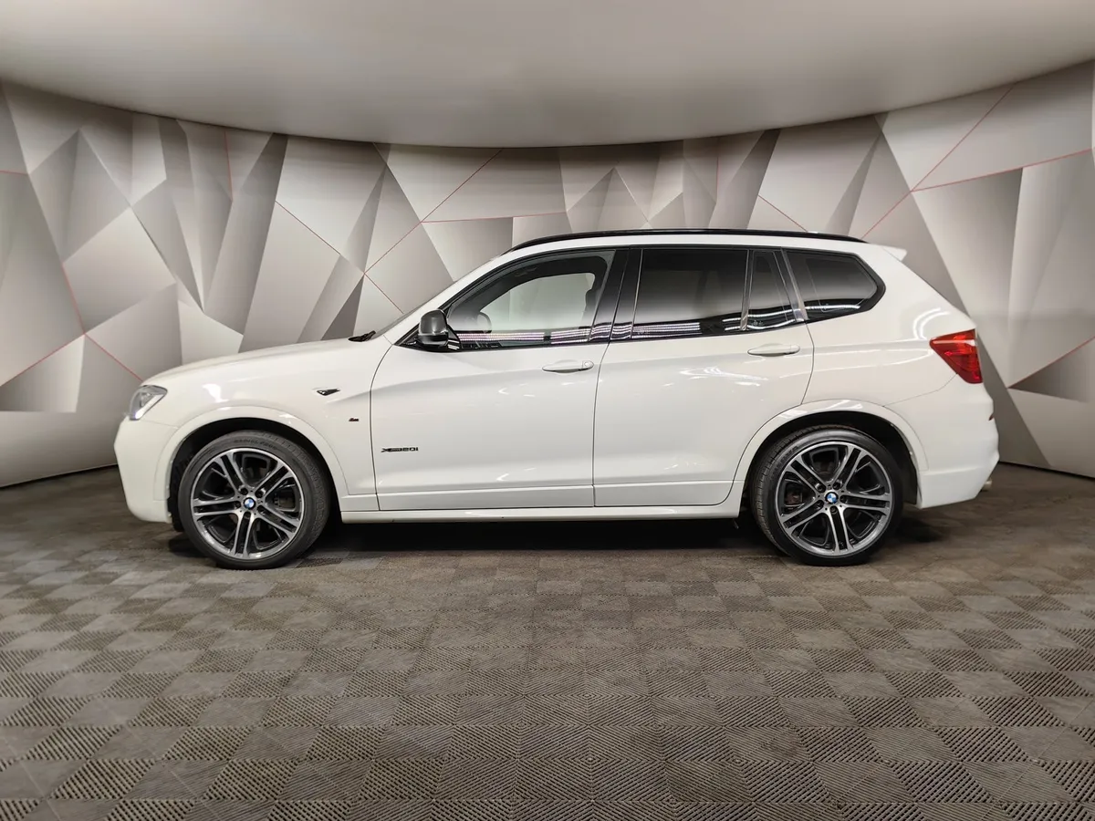 BMW X3 xDrive20i AT (184 л.с.) Белый в АВИЛОН. Слайд №5