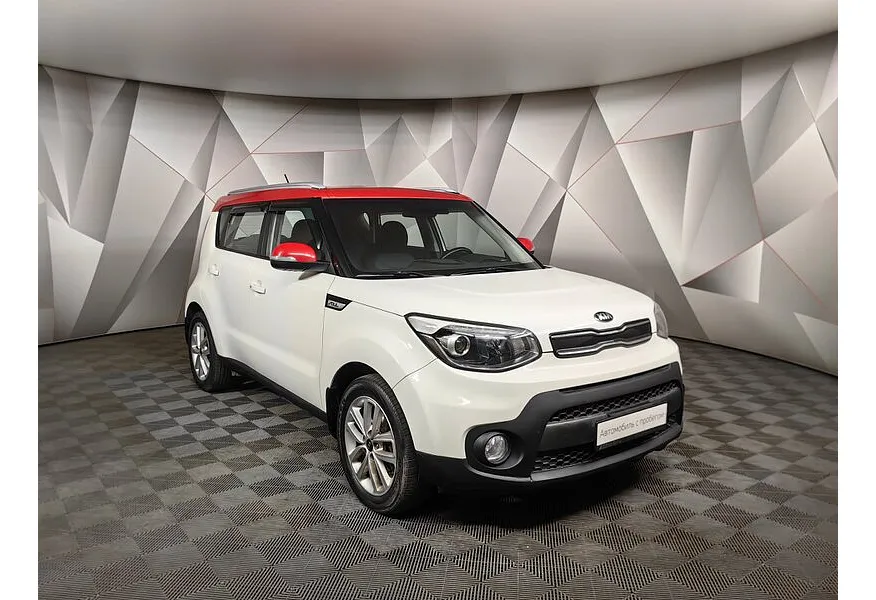 Kia Soul 1.6 AT (124 л.с.) Белый в АВИЛОН. Слайд №3