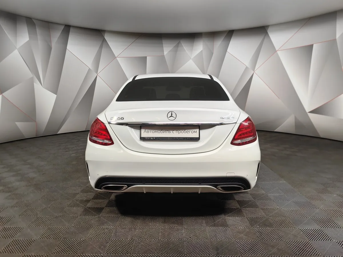 Mercedes-Benz C-Класс C 200 9G-TRONIC 4MATIC (184 л.с.) Особая серия Белый в АВИЛОН. Слайд №8