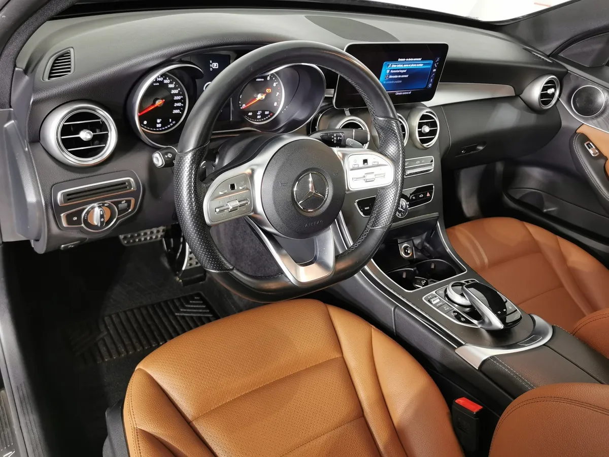 Mercedes-Benz C-Класс C 180 9G-TRONIC (150 л.с.) Sport Черный в АВИЛОН. Слайд №18